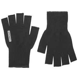 SEALSKINZ Thornham Solo Niet-waterdichte halfvingerhandschoen van merinowol, outdoor, eenheidsmaat, zwart