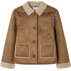 Springfield Dubbel gezichtsmasker voor meisjes, bruin, maat 9-10