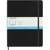 Moleskine Classic Dotted Paper Notebook - Soft Cover and Elastic Closure Journal - Color Black - X- Large 19 x 25 A4 - 192 Pages