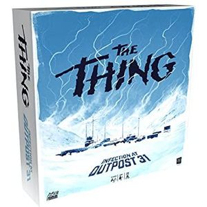 The OP USAopoly - The Thing: Infection at Outpost 31 - Horror bordspel - Gebaseerd op de sciencefiction horrorfilm van John Carpenter - Vanaf 17 jaar - Voor 4 t/m 8 spelers - Engels