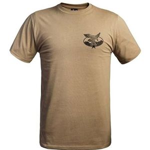 A10 Equipment Strong Tan Mountain TROEPEN T-shirt, Beige, XS