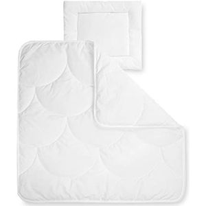 Julius Zöllner Thinsulate Lite Loft kinderbeddengoedset met dekbedovertrek en kussensloop Standard 100 van Oeko-Tex, afmetingen 80 x 80 + 35 x 40 cm