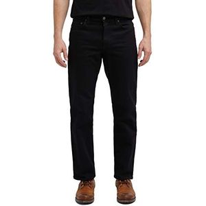 MUSTANG Heren Jeans Big Sur Regular Fit Denim Broek Denim Stretch Katoen Zwart Blauw Denim Black Denim Blue W30-W40, zwart, 31W / 30L