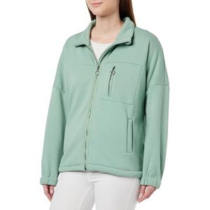 LIBBI Dames sweatjack 12620047-LI01, donkermint, S, donkermint, S