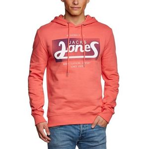 Jack & Jones heren trui met capuchon BUY ALWAYS SWEAT HOOD 4 ORG