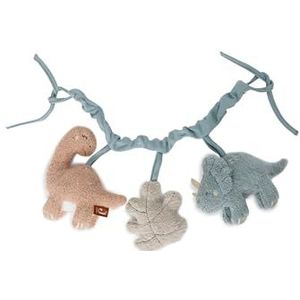 Jollein Kinderwagenketting Roarsome - Dinos - kinderwagen speelgoed - babyzitje speelgoed - kinderwagen accessoires