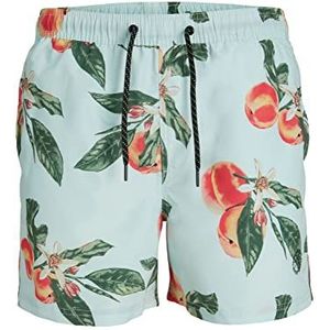 JACK & JONES PLUS JPSTFIJI JJSWIM Bahama PS Zwemshorts, Cloud Dancer, 46, cloud dancer