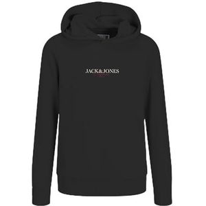 JACK & JONES Junior Jorbillyburg Sweat Hood FST Jnr, zwart, 176