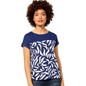 Street One Dames A318120 kanten shirt, Aw Lake Blue, 40