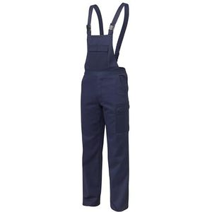 SIGGI - Broek 'New Extra' van 100% katoen, verschillende kleuren, vier zakken, gewicht per vierkante meter, maat 270 - maat: 58 - varianten: marineblauw