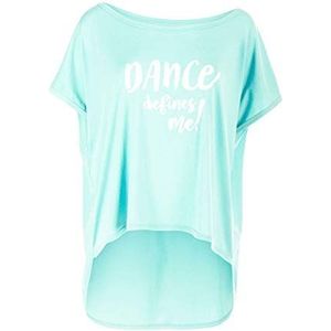 WINSHAPE Ultralicht modaal shirt voor dames MCT017 Defines Me, dansstijl, fitness, vrije tijd, sport, yoga, workout T, mint, XL