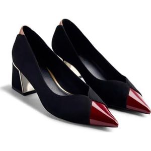 Gioseppo - Corcoran - Hakken - Gewatteerde Zool - Gouden Blokhak - Suède-effect