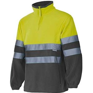 Velilla P18290M fleecejack, tweekleurig/zichtbaar