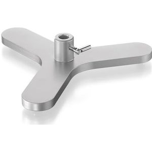 Usbeck Statiefdriepoot voor staven tot 13 mm, flens, 80 mm lengte
