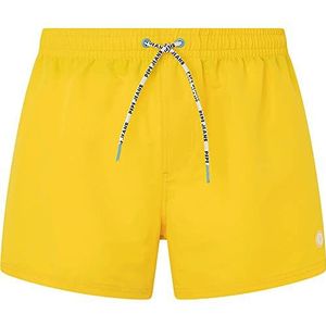 Pepe Jeans Finn zwembroek voor heren, Geel (Helder Geel), L