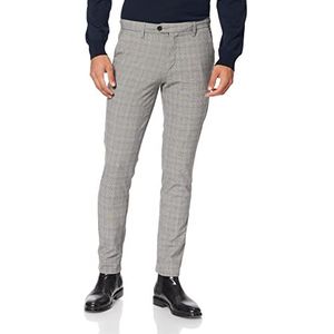 JACK & JONES Connor Check Slim Broek, Chipmunk., 33