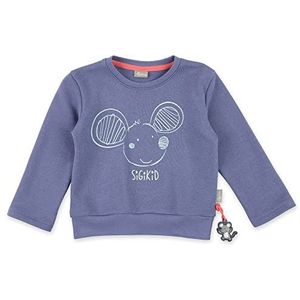 Sigikid Sweatshirt van biologisch katoen voor meisjes in de maten 98 tot 128, blauw, 110 cm