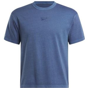 Reebok Id Energy-Ree-Washed T-shirt voor heren, Uniblu, XS