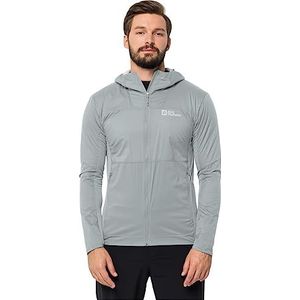 Jack Wolfskin Prélight Alpha JKT M Herenjas, Zilvergrijs, L