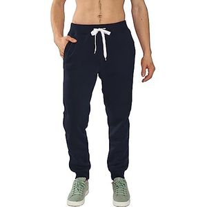 Southpole Men's Active Basic Jogger Fleece Pants, Navy New, X-Large