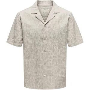 Onseye Resort Seers 0009 Shirt Noos, Zilvervoering., S