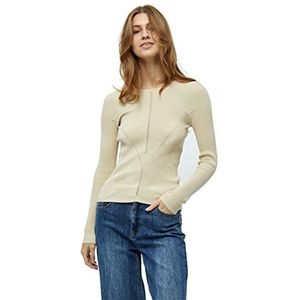 Desires Dames Kissi Graphic Knit Blouse, Oester Grijs, L