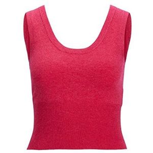 JJXX JXSOPHIA Soft Knit Top SN gebreide top, heldere roos, XL Women