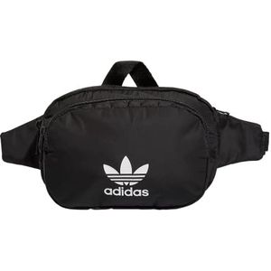 adidas Originals Unisex-Volwassen Sport Taille Pack/Reizen en Festival Tas Zwart/Wit, One Size