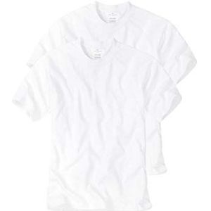 TOM TAILOR Set van 4 T-shirts met ronde hals, wit, 1000 L, wit 1000, L