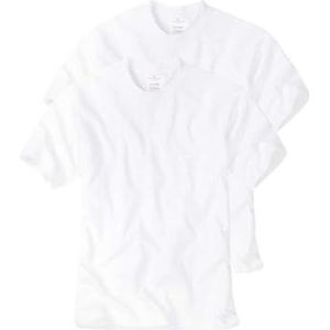TOM TAILOR Set van 4 T-shirts met ronde hals, wit, 1000 L, wit 1000, L
