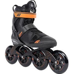 K2 Skates Unisex inline skates MOD 110, zwart - rood, 30G0163.1.1.095