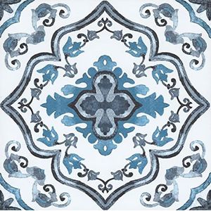 FloorPops FP3932 Marrakesh vloertegels, blauw