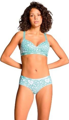 PUMA - Sport BH - Groen - Materiaal: Rembourré