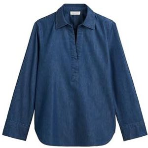 Marc O'Polo - Blouse - Wit - Biologisch Katoen/ Lyocell