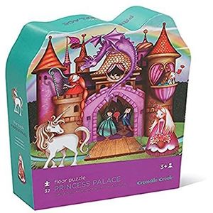 Crocodile Creek Princess Palace Shaped Box Flr Puzzel (36 stuks)