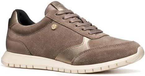 Geox - Sukie 2.0 - Lage Sneakers - Bruin - Zand