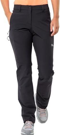 HOLDSTEIG PANTS - Wandelbroek - Zwart - Softshell - Waterafstotend
