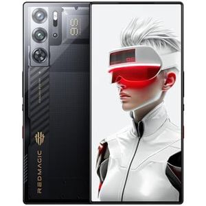 REDMAGIC 9S Pro 120Hz Gaming Telefoon, 5G Android Smartphone, 16GB RAM+512GB ROM, Snapdragon 8 Gen 3, 6.8"" AMOLED FHD Full Screen, FHD Gaming Phone, 50MP Camera, 80W Oplader, Dual-Sim, NFC Transparent