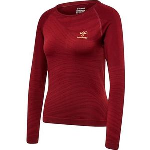 hummel Hmlongrid Naadloos L/S Wo Yoga T-shirt voor dames
