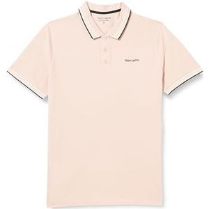 Teddy Smith Polo Piqué Regular Fit Pasian MC, lichtroze, XXL