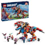 LEGO DREAMZzz Coopers robotdinosaurus C. Rex, Herbouwbaar Dinosaurus Speelgoed voor Kinderen, T. rex Actiefiguur, Creatief Rollenspel Cadeau voor Jongens en Meisjes vanaf 9 jaar 71484