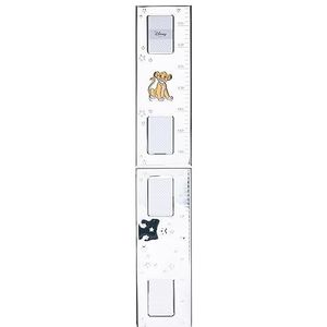 VALENTI & CO. Disney Baby Simba, leeuwenking, meetlat voor kinderen, met meervoudige fotolijst, ideaal als cadeau, decoratie kinderkamer