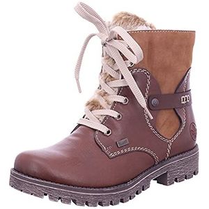 Rieker 785G1 enkellaarsjes voor dames, bruin, 43 EU