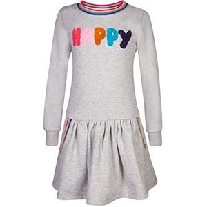 Happy Girls Kinderjurk voor meisjes, grijs gemêleerd, 86 EU, gemengd grijs, 86 cm