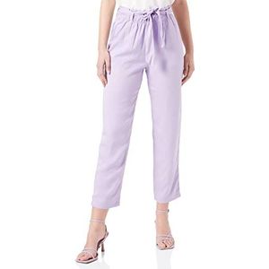 TOM TAILOR Denim Dames Tapered Fit broek 1035436, 31042 - Lilac Vibe, XL