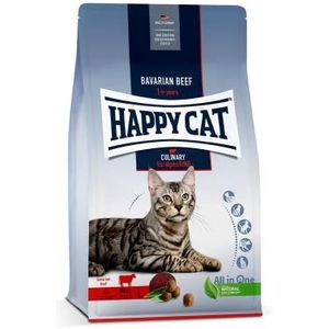 Happy Cat 70560 - Culinary Adult vooralpen rund - droogvoer voor volwassen katten en katers - 10 kg inhoud