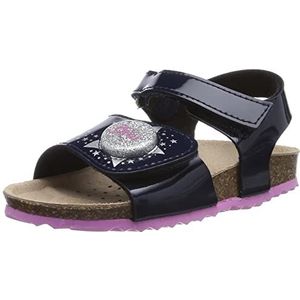 Geox meisjes J Adriel Girl Sandaal, navy, 34 EU