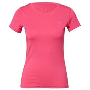 4F Dames functioneel T-shirt TSDF352 T-shirt FNK, roze, S voor dames, yellow, S