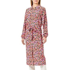 SIRUP COPENHAGEN Damesjurk met bloemenmotief, casual jurk, chateau roos, klein