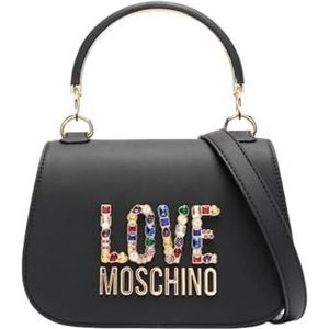 Love Moschino JC4337PP0IKJ0000 Handtas voor dames, zwart, Zwart